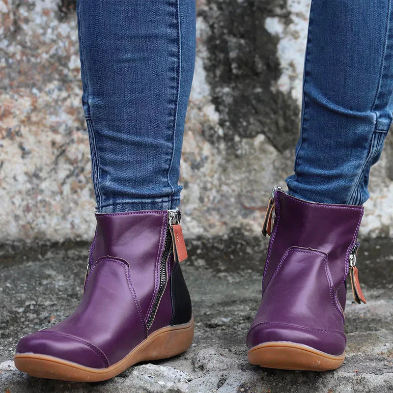 Charlotte Beaumont | Cozy Comfort Ankle Boots