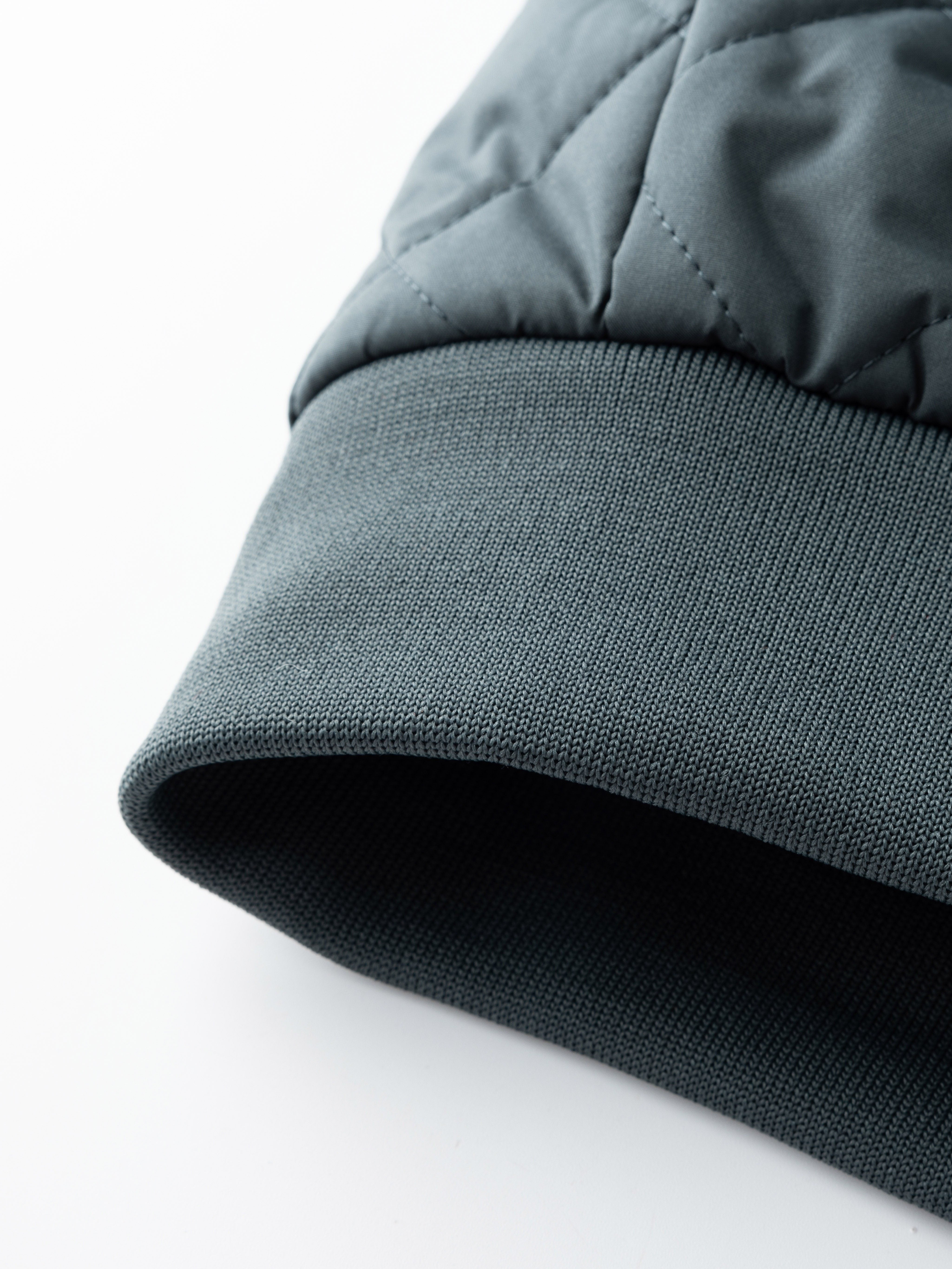 Reuben Walker | Quilted Bomber Jacket with Fleece Lining