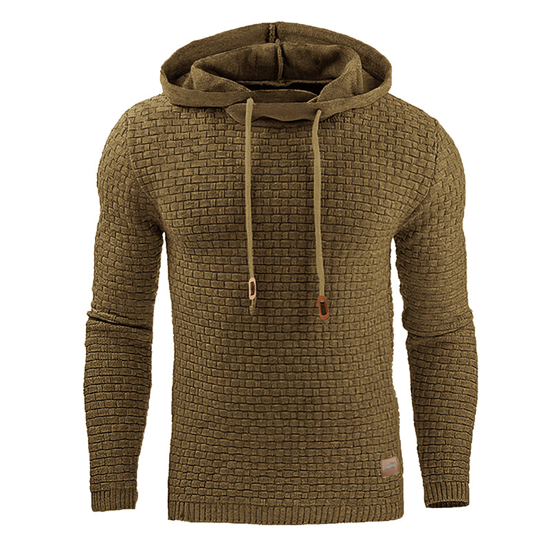 Rupert Sandford | Textured Knit Hoodie For Men
