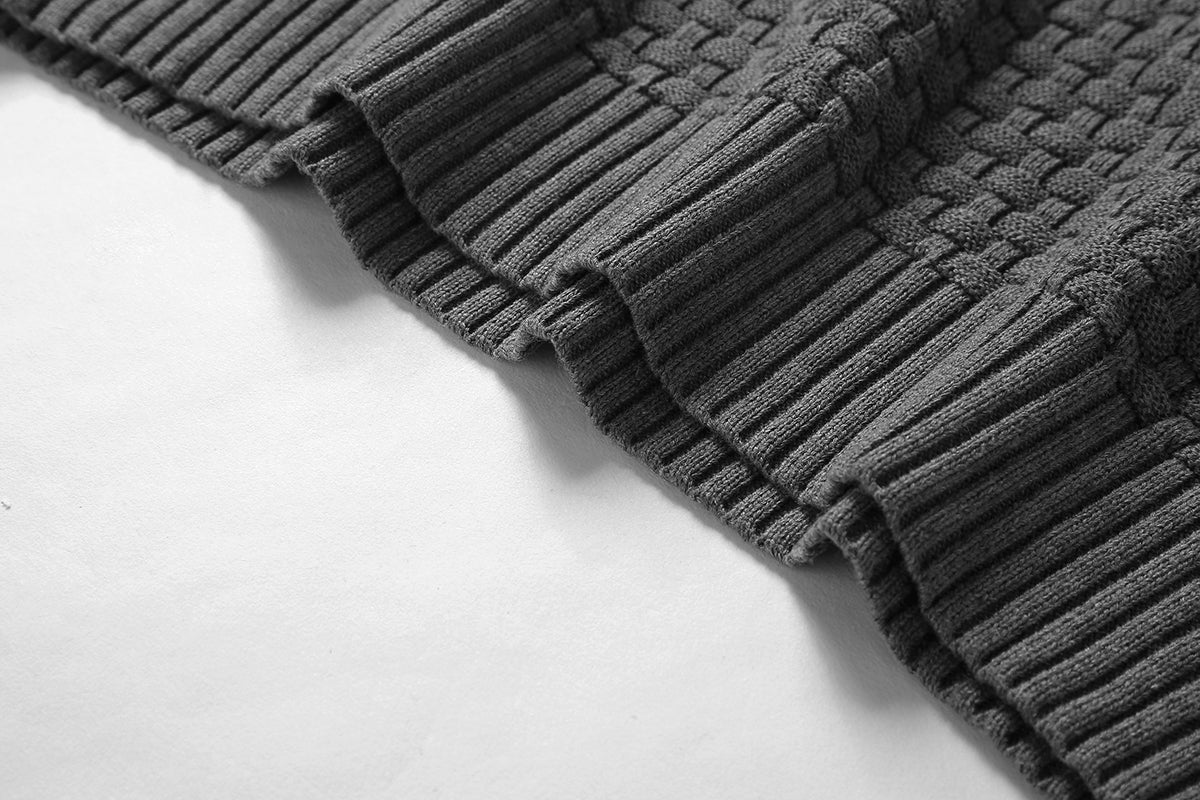Rupert Sandford | Textured Knit Hoodie For Men