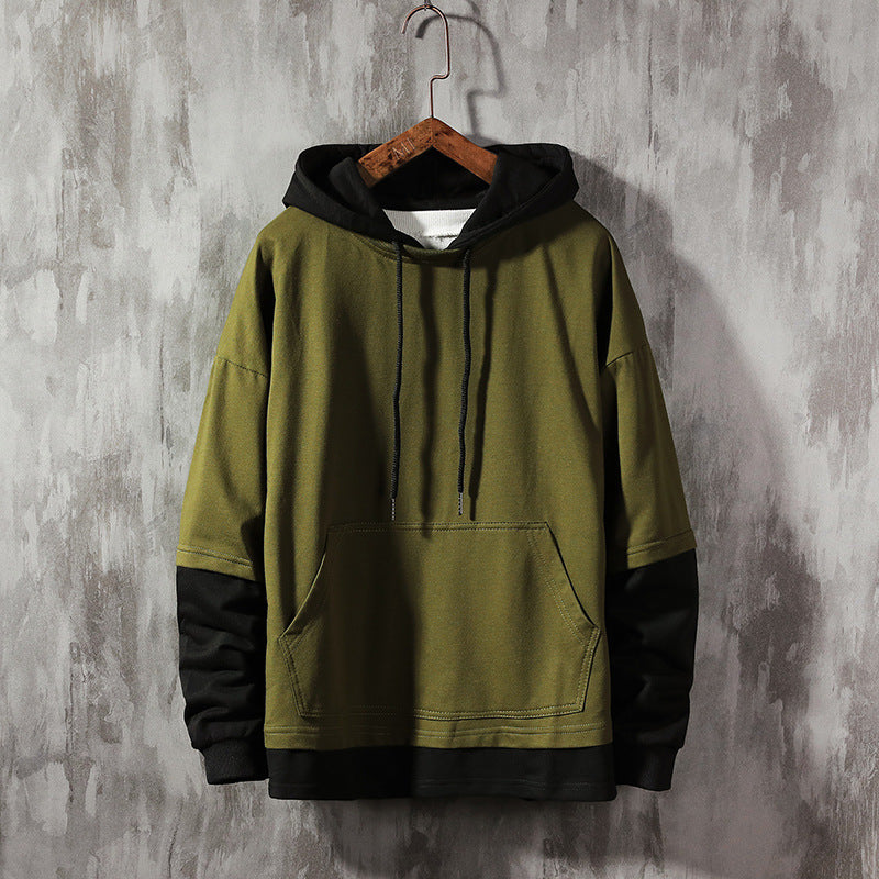Rhys Hamilton | Layered Colourblock Hoodie