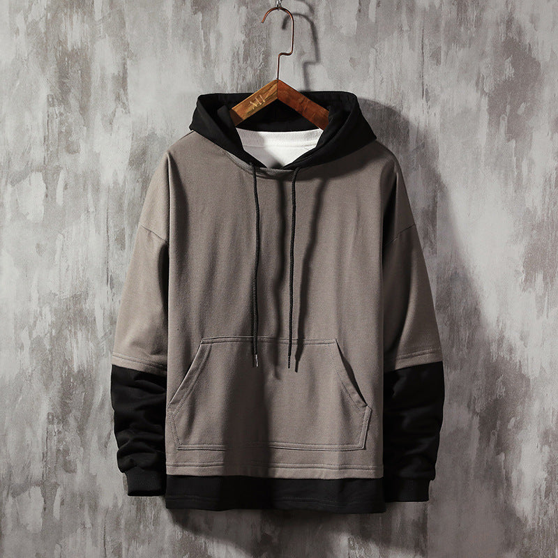 Rhys Hamilton | Layered Colourblock Hoodie