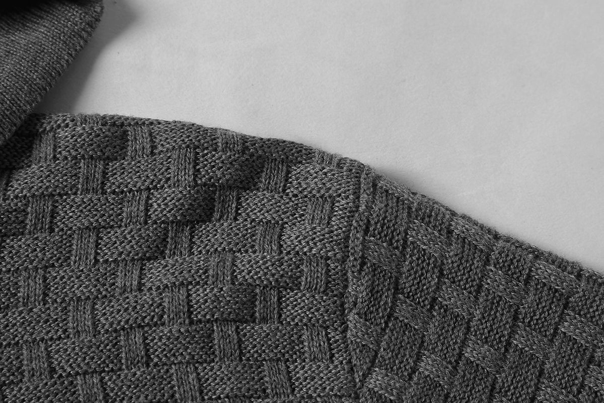 Rupert Sandford | Textured Knit Hoodie For Men