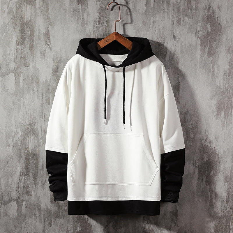 Rhys Hamilton | Layered Colourblock Hoodie