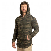 Hugo Prescott | Camouflage Hoodie With Zip Pocket Detail