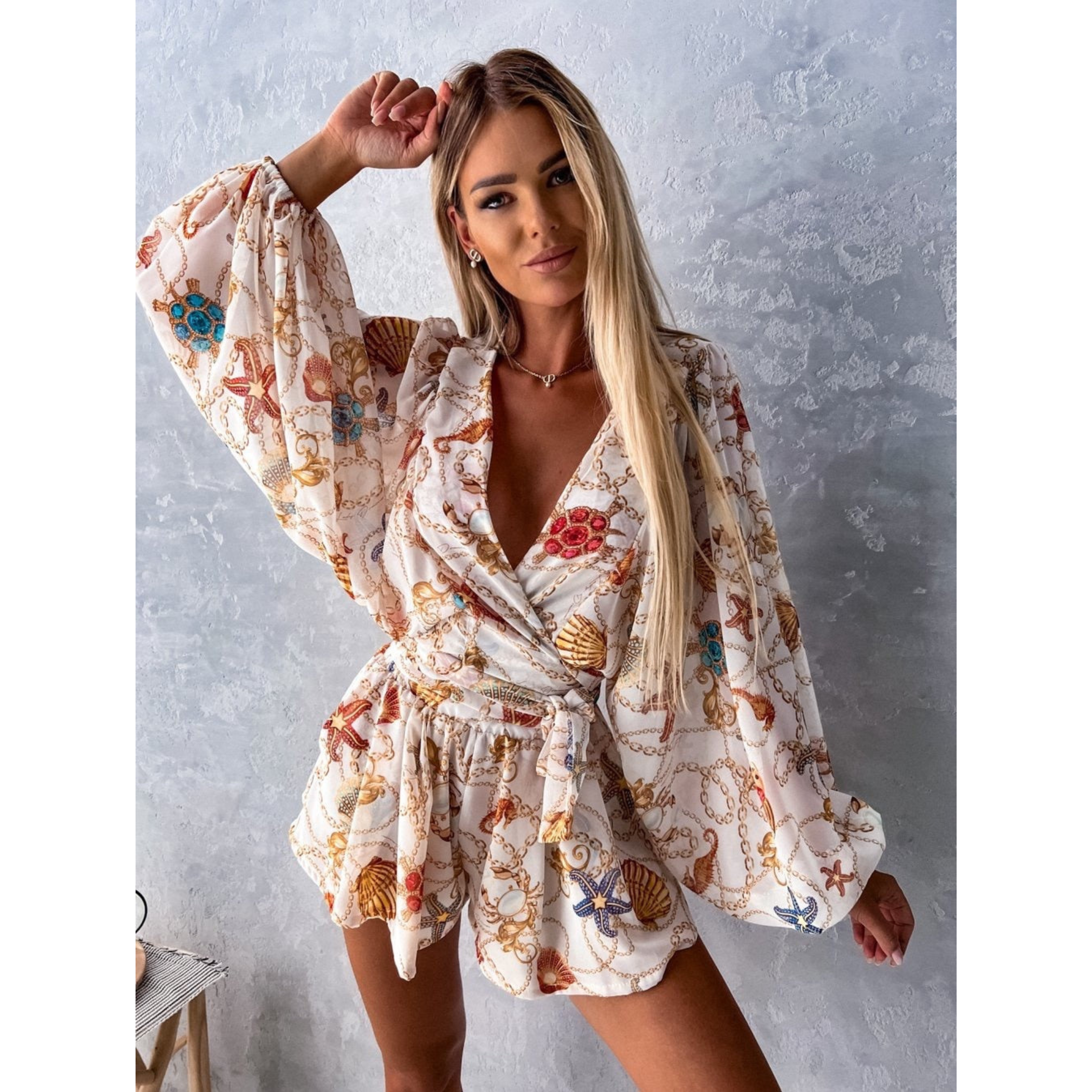 Isabella Moreau | Tropical Elegance Romper