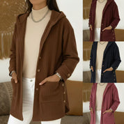 Eleanor Scott | Hooded Corduroy Jacket