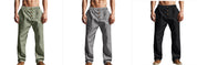 Fletcher Brown | Men's Linen-Blend Beach Trousers with Drawstring Waist
