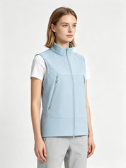 Imogen Hartwell | Softshell Gilet Wind Resistant Fleece-Lined Vest