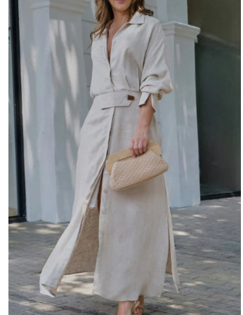 Georgina Evans | Belted Shirt Dress
