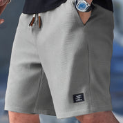 Oliver Hughes | Waffle Knit Slim Shorts with Adjustable Drawstring