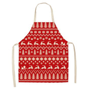 Tablier de Noël rouge à carreaux buffalo Merry Hearth pour femmes