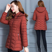 Emma Thomas | Manteau doudoune matelassé à capuche