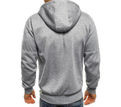 Edward Pritchard | Cotton Hoodie With Neon Zip Detail