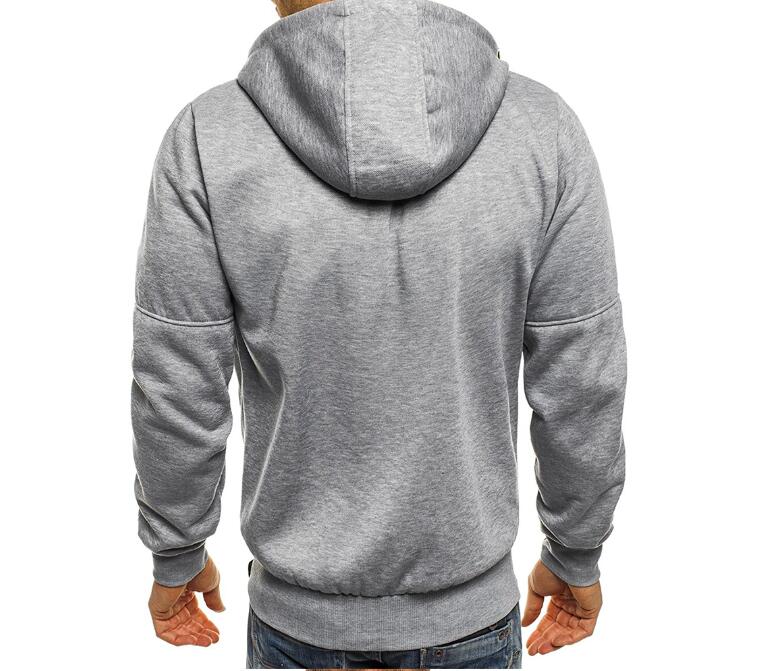Edward Pritchard | Cotton Hoodie With Neon Zip Detail