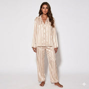Elspeth Turner | Luxury Button Pajama Set For Women
