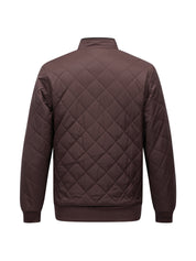 Reuben Walker | Quilted Bomber Jacket with Fleece Lining