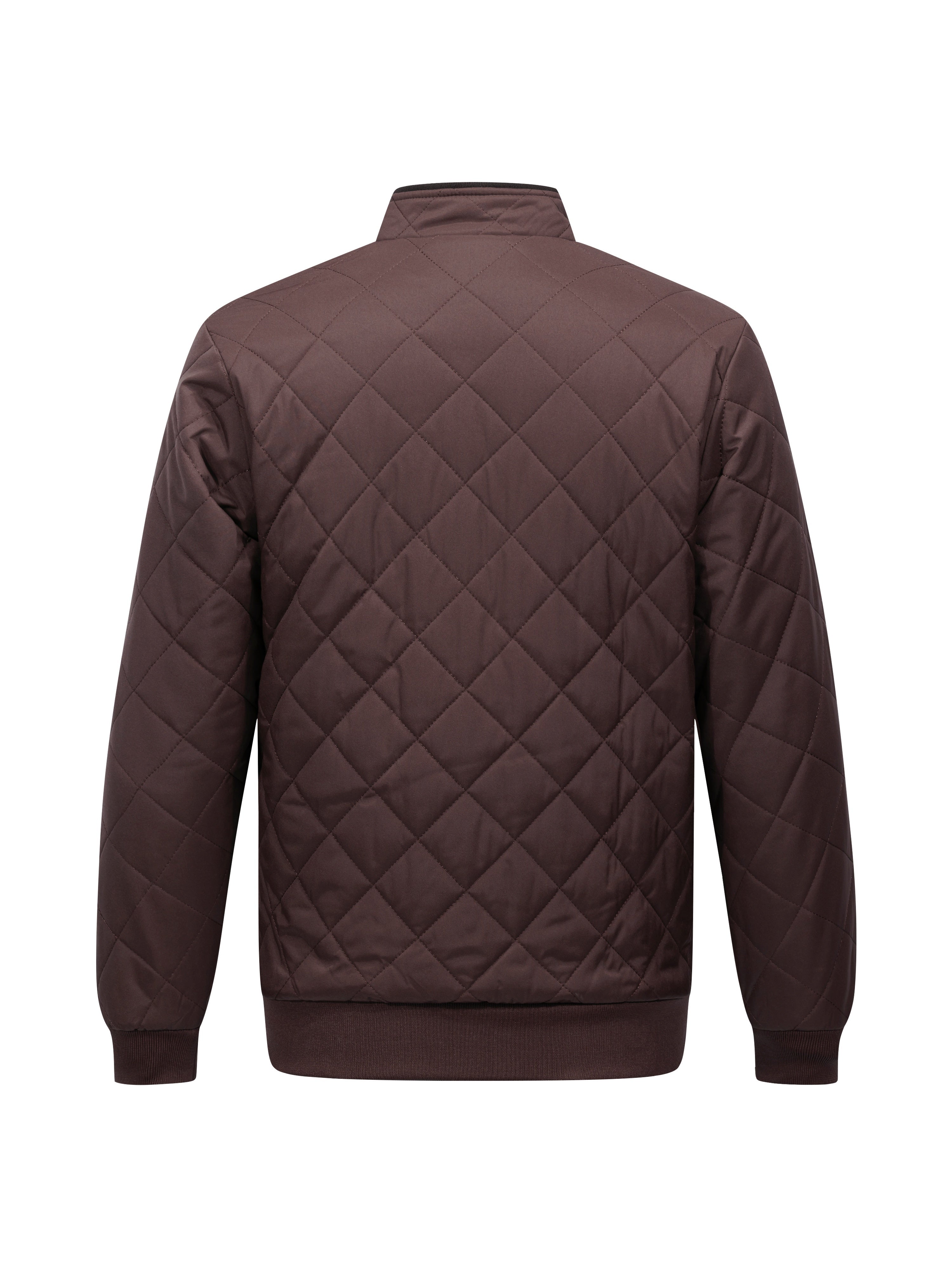 Reuben Walker | Quilted Bomber Jacket with Fleece Lining