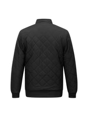 Reuben Walker | Quilted Bomber Jacket with Fleece Lining