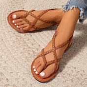 Irina Prescott | Braided Strap Sandals
