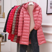 Phoebe Harrison | Veste matelassée à capuche mi-longue