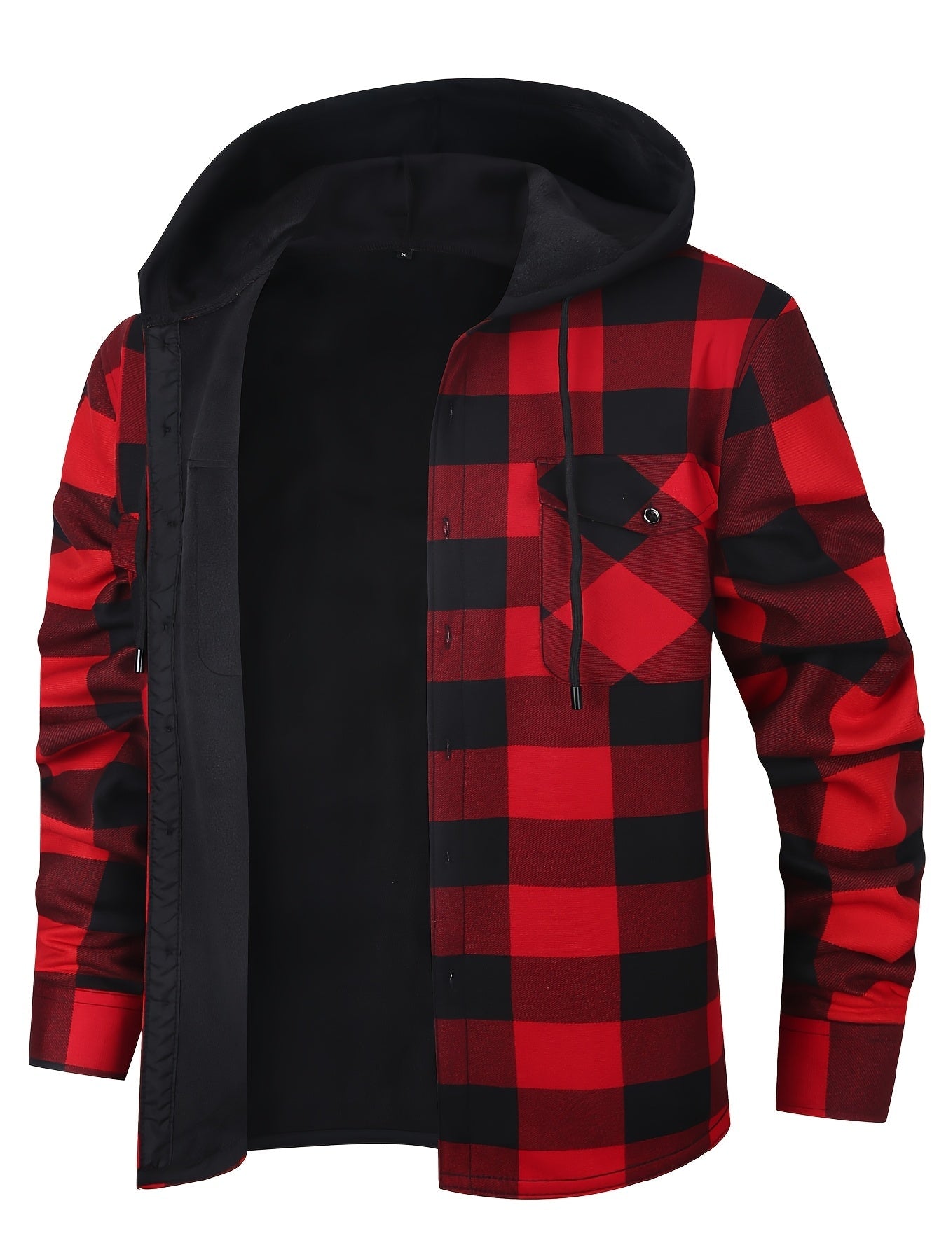 Joseph Braithwaite | Hooded Check Shirt Jacket