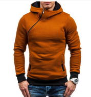 Percy Duffield | Oblique Zip Hoodie For Men