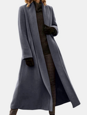 Beatrice Wood | Long Wool Blend Coat