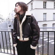 Verity Clarke | Shearling Aviator Jacket