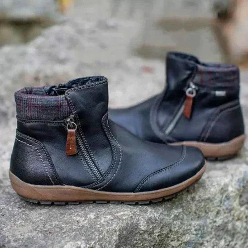 Charlotte Beaumont | Cozy Comfort Ankle Boots