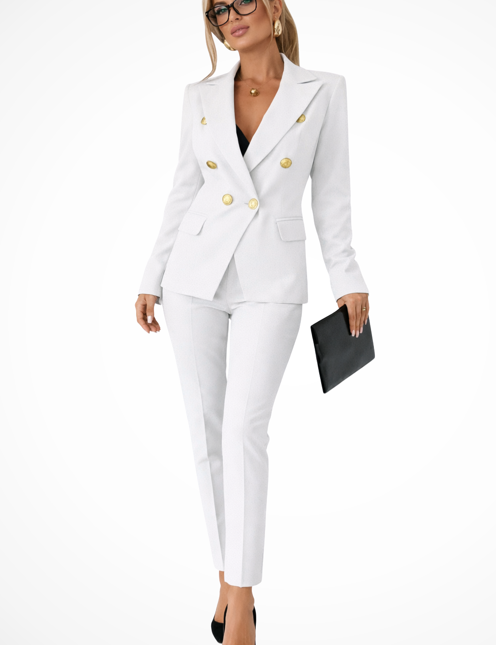 Alessandra Moretti | Tailored Power Suit Set For Women