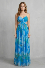 Emmeline Voss | Watercolour Romance Tulle Maxi Dress