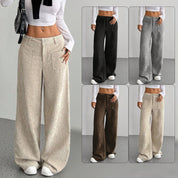 Florence Clarke | Pantalon large en velours côtelé