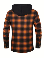 Joseph Braithwaite | Hooded Check Shirt Jacket