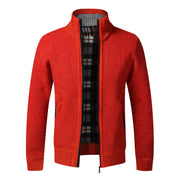 Clive Bannister | Fleece-Lined Zip Sweater With Stand Collar