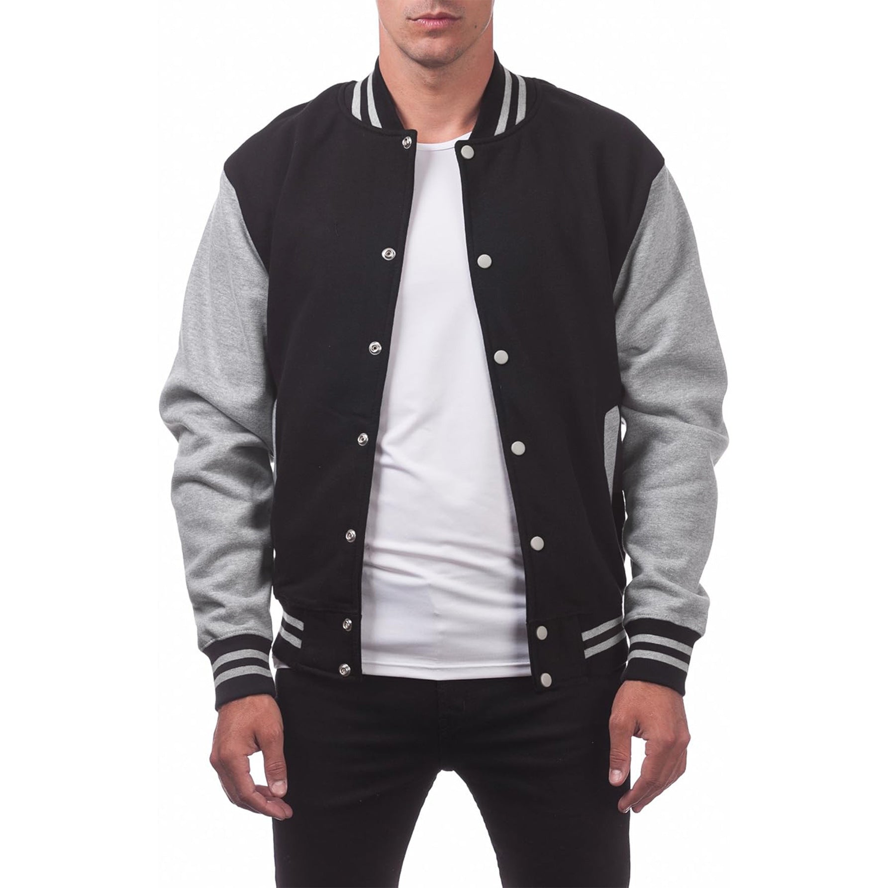 Adam Thackeray | Colour-Block Varsity Bomber Jacket