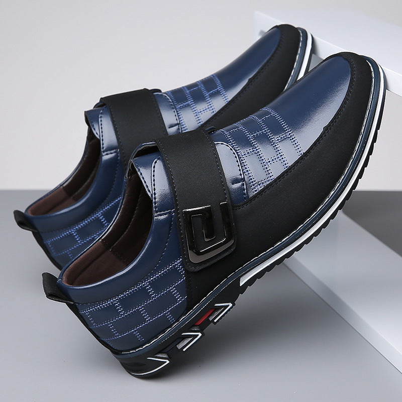 Simon Ashford | Mocassins à empiècements en cuir