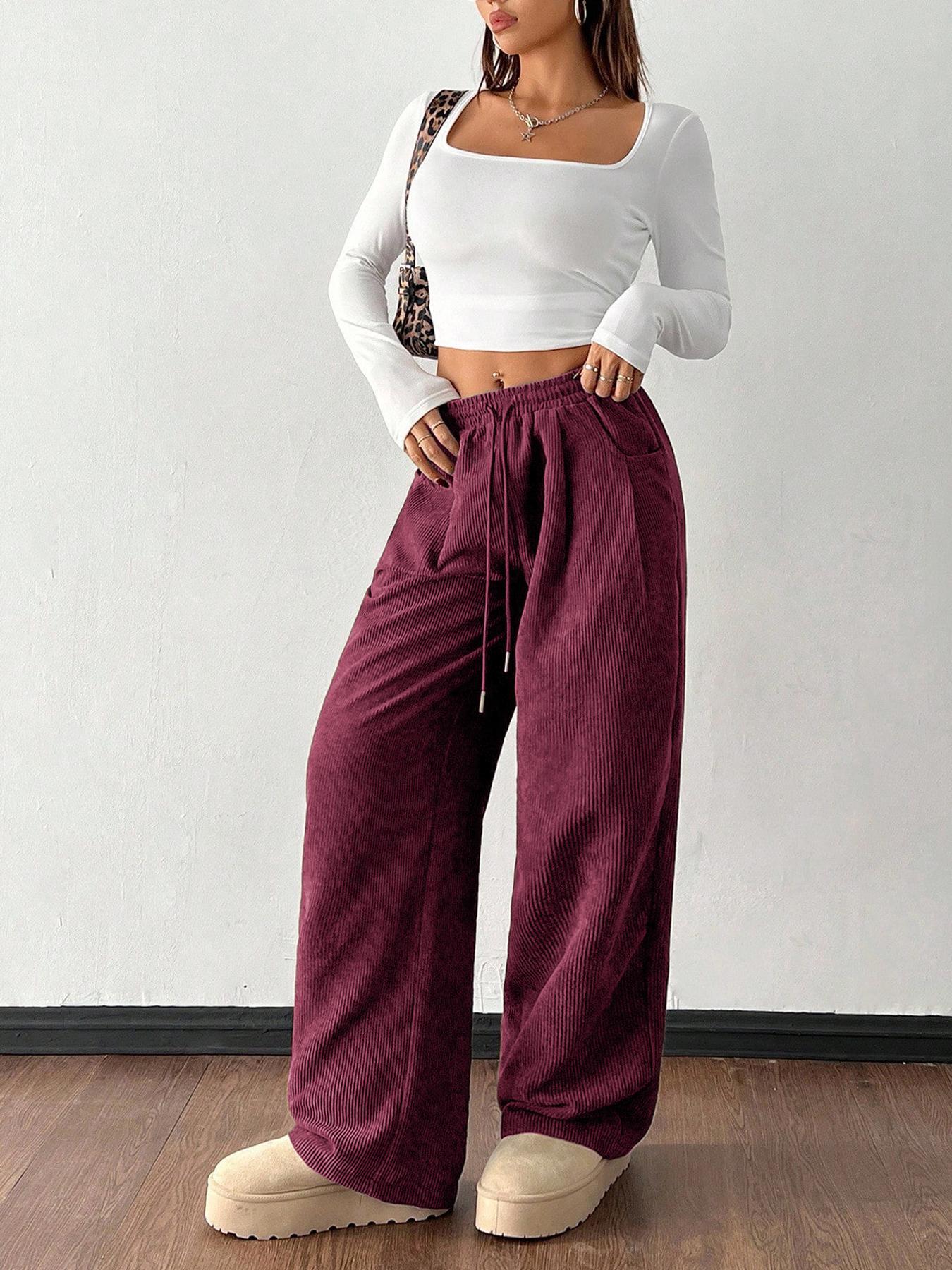 Florence Baker | Corduroy Wide-Leg Pants