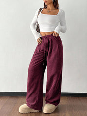 Florence Baker | Corduroy Wide-Leg Pants