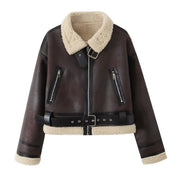 Verity Clarke | Shearling Aviator Jacket