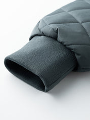 Reuben Walker | Quilted Bomber Jacket with Fleece Lining