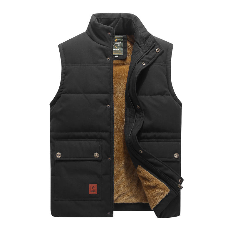 George Whitmore | Fleece-Lined Quilted Vest