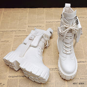Daisy Scott | Bottes plateforme mi-mollet
