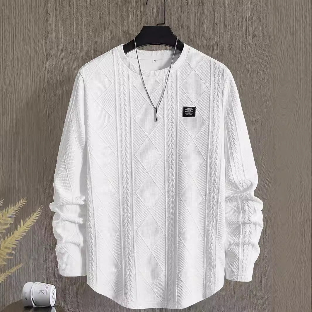 Percival Ashmore | Cable Knit Round Neck Pullover