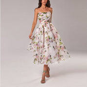 Arabella Turner | Floral Print Midi Swing Dress