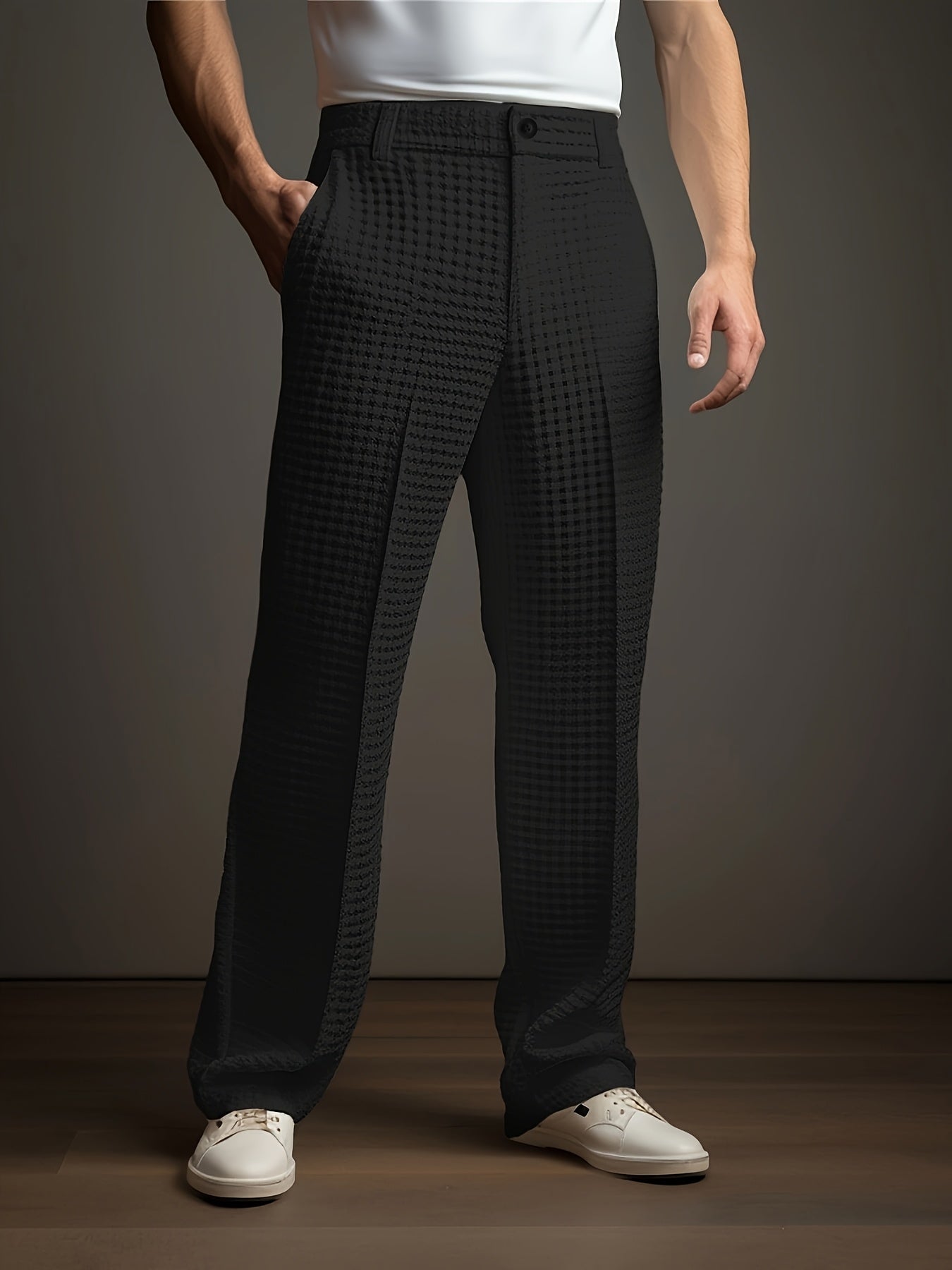 Robert Ainsworth | Relaxed Textured Trousers
