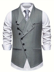 Julian Kensington | Refined Asymmetrical Vest