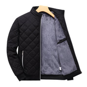 Reuben Walker | Quilted Bomber Jacket with Fleece Lining