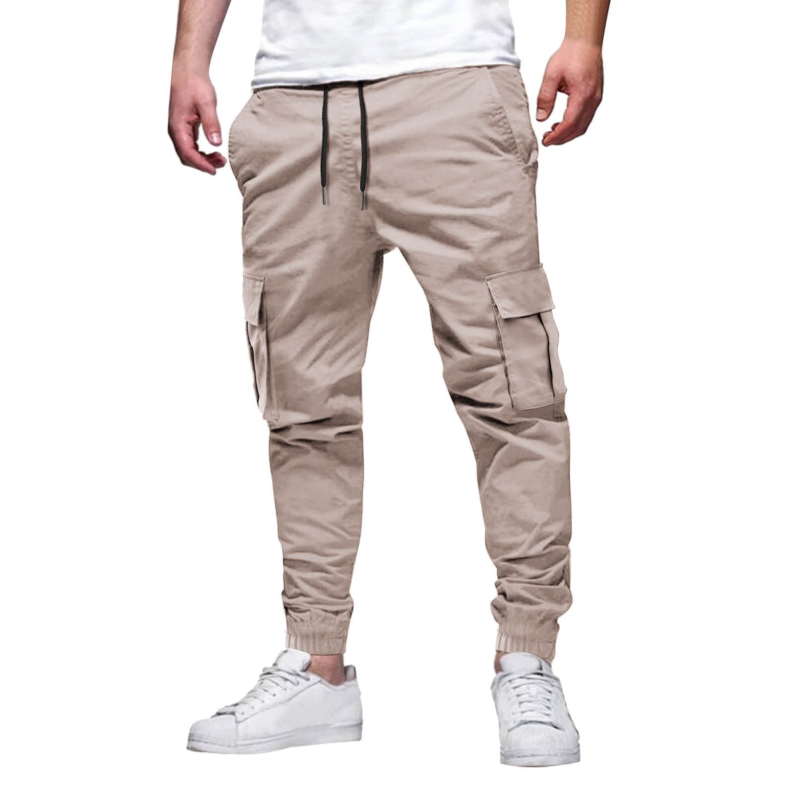 Edward Whitby | Bawełniane spodnie cargo typu jogger