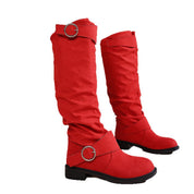 Charlotte Evans | Bottes western plissées montantes